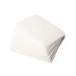 White non woven pad - 6" x 9"